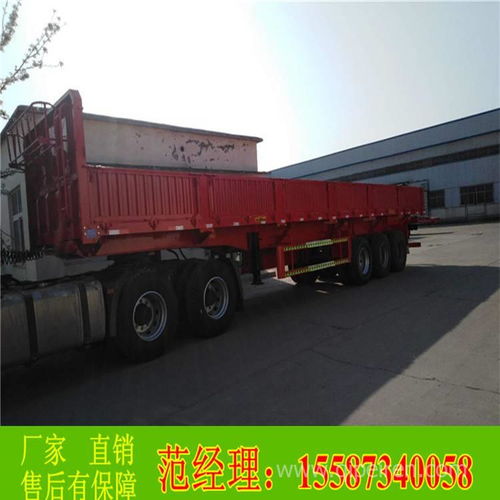 【 13米平板半挂车价格配置. 生产厂家,平板挂车价格,图片,配件厂家】