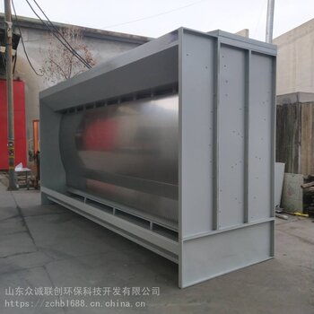 福建泉州挂车厂喷漆漆雾处理水旋喷漆台漆雾处理效果好